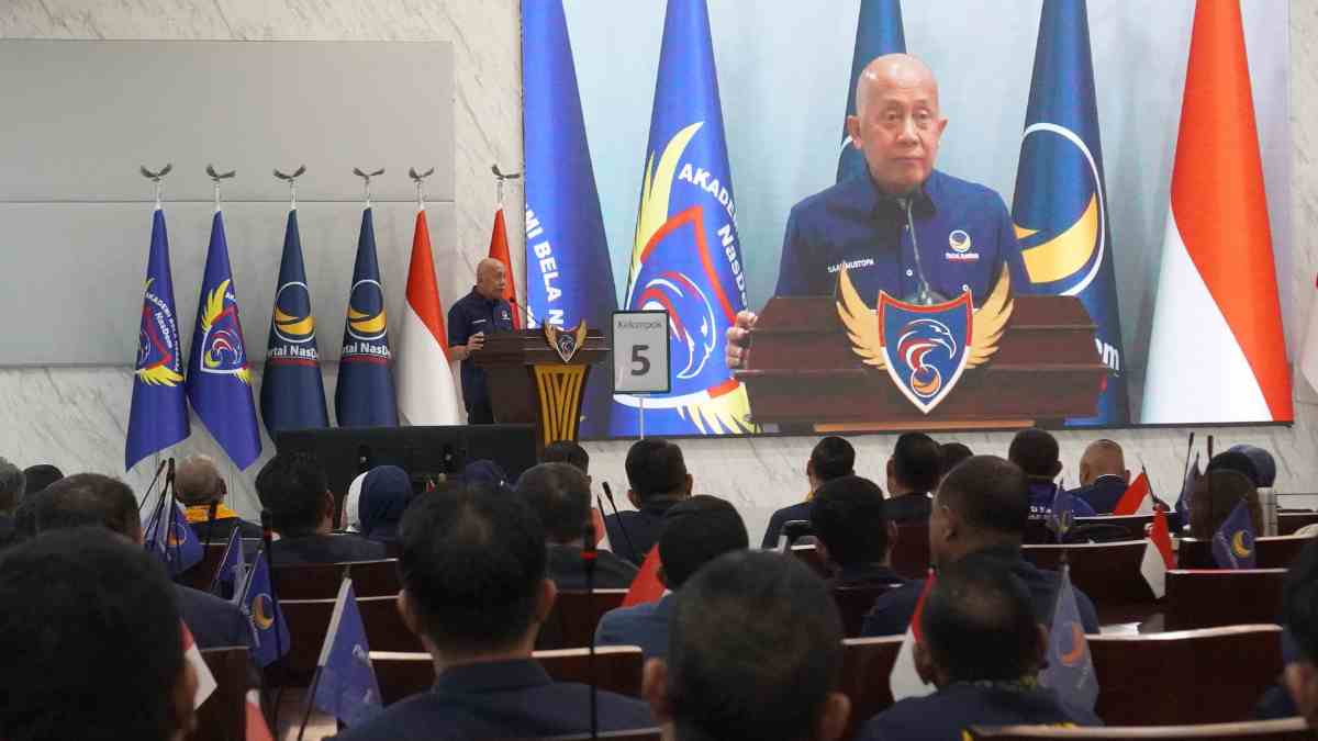 Saan Mustopa Tekankan Tiga Modal NasDem: Solid, Militan, Loyal.