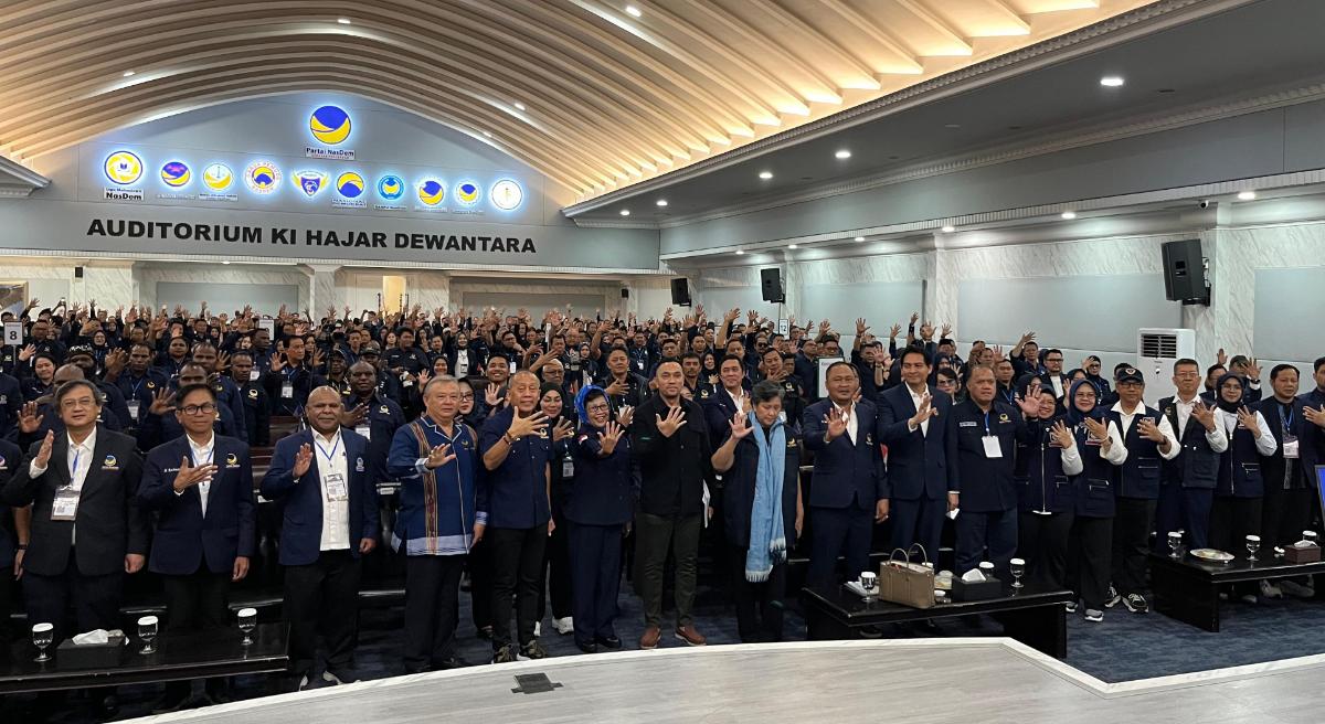 NasDem Naik Kelas, 500 Kader dari Tiga Provinsi Digembleng Hadapi Pemilu 2029